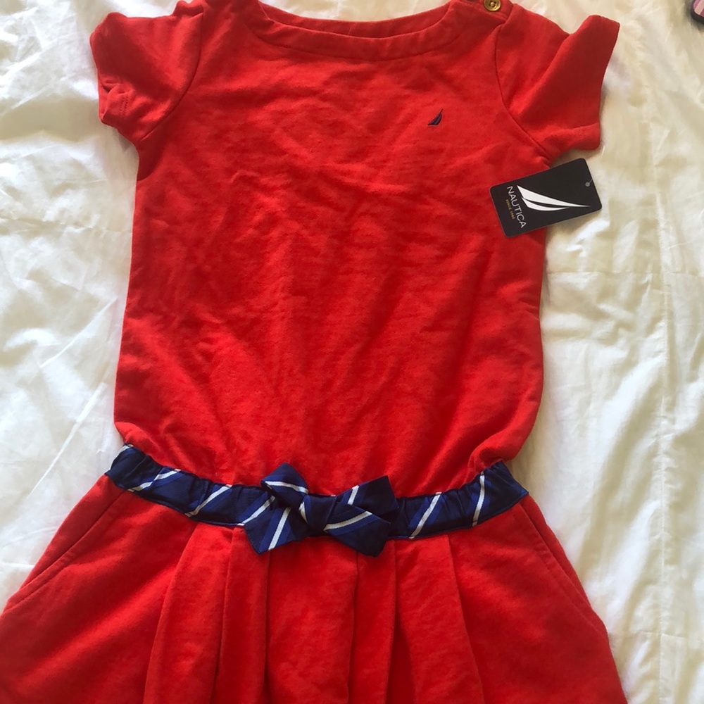 NWT Girls Nautica Dress sz 7